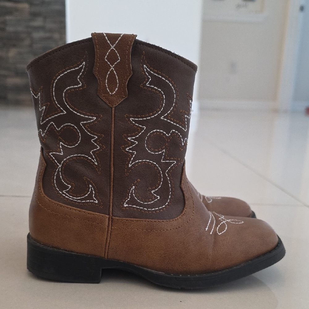 Wonder Nation Brown Kids Boots